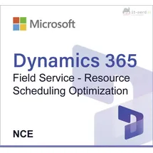 Microsoft Dynamics 365 Field Service - Resource Scheduling Optimization (NCE)