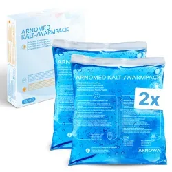 ARNOMED Kalt-/Warm-Kompressen, Größe M 932-M-2 , 1 Karton = 12 Packungen à 2 Stück