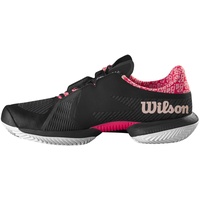 Wilson Kaos Swift 1.5 Clay Sneaker, Black/Phantom/Diva Pink, 36 2/3 EU