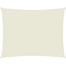 furnicato Sonnensegel Oxford-gewebe Rechteckig 35x45 M Creme