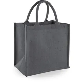 Westford Mill Jute Midi Tote Schwarz 30 x 30 x 19 cm
