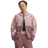 Under Armour Unstoppable Fleece Kapuzenjacke Damen Rosa F673