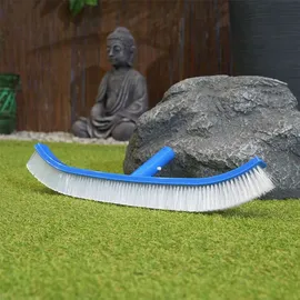 poolpanda Poolreiniger Set XL Poolkescher feinmaschig Poolbürste Teleskopstange