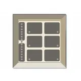 Issendorf LCN Issendorff Glas-Tastenfeld rahmenlos LCN - GTS8C