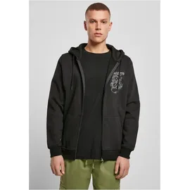 Mister Tee Dragons Never Die Reißverschlusspullover Black M