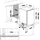 Whirlpool WSIC 3M27 Einbau-Geschirrspüler (vollintegrierbar, 450 mm, Silber)
