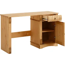Home Affaire Schreibtisch Teresa Kiefer massiv / Beige
