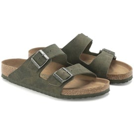 Birkenstock Arizona, 44, Pantoletten - Grün