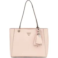 GUESS Jena Noel Tote pale pink logo