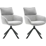 OTTO home Esszimmerstuhl Cusey Polyester grau 2er-Set