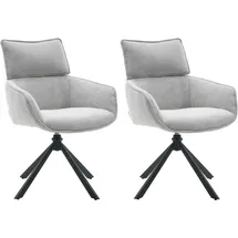OTTO home Esszimmerstuhl Cusey Polyester grau 2er-Set