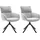 OTTO home Esszimmerstuhl Cusey Polyester grau 2er-Set