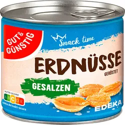 GUT&GÜNSTIG geröstet & gesalzen Erdnüsse 200,0 g