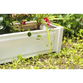 KHW Pflanzkasten 100 x 41 x 43 cm weiß