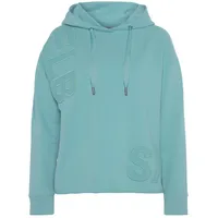 Elbsand Kapuzensweatshirt Damen aqua Gr.M (38)