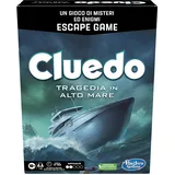 Cluedo Escape Tragödie auf Hoher See, Rätselspiel, Escape Game, Rätselspiel, Rätselspiel, Brettspiel für Familien ab 10 Jahren, 1-6 Spieler