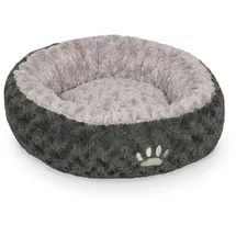 Nobby Hundebett & Katzenbett Donut Seoli Ø 60 cm dunkelgrau-hellgrau