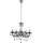 GLOBO Kronleuchter 5-flg. LED 44 cm silber