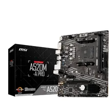 MSI A520M-A PRO mATX Mainboard Sockel AM4 AMD A520