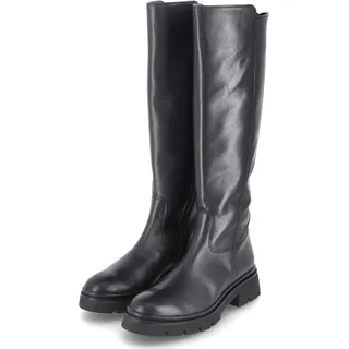 Gabor Stiefel 859.27, Glattleder, Schwarz, Damen / Schwarz - 37.5