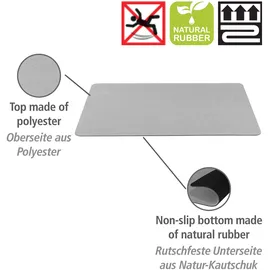 Wenko Badematte Grau 80 x 50 cm