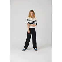 KIDS ONLY Mädchen Kogpoptrash Life Wide Pant PNT Noos Hose, Schwarz, 134 EU - 134