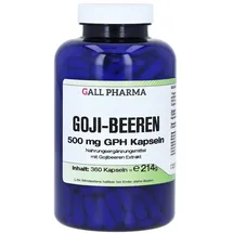 GALL PHARMA Goji-Beeren 500 mg Kapseln 360 St.
