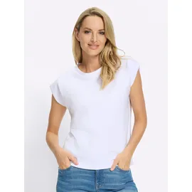 Heine Shirt Kurzarm weiß 50