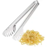 Westmark Spaghetti-/Salat-/Servierzange, Länge: 23,8 cm, Rostfreier Edelstahl, Farbe: Silber, 12792270, Zange