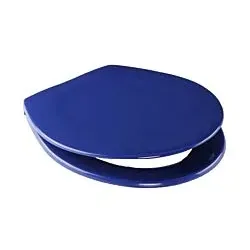 Eisenberg 4002 WC-Sitz 56.038.72..0000 mit Edelstahlscharniere, verstellbar, ultramarin RAL 5002