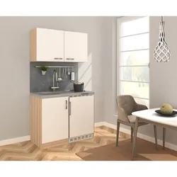 Respekta Miniküche MK100ESWOSS 100 cm weiß - Kochmulde