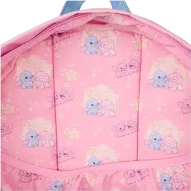 Loungefly - Plecak nylonowy Disney Stitch & Angel 43 cm - Bunt