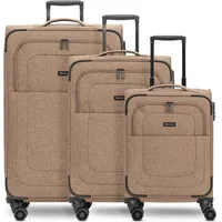 Redolz Essentials 12 Koffer-Set 3-tlg. braun/coffee