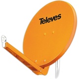 Televes QSD75 Aluminium Sat-Reflektor orange (QSD75-O)