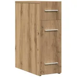 vidaXL Apothekerschrank Eiche 20 x 45,5 x 60 cm Braun