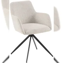 CLP Esszimmerstuhl Olema Polyester creme