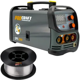 procraft industrial SPI-290 Kombi Inverter Schweißgerät (3,8 kW)