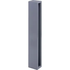 MCW Fahrradbügel MCW-J80, Fahrradständer Anlehnbügel, verzinkter Stahl Outdoor-pulverbeschichtet 87x10x13cm grau