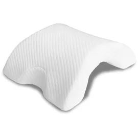 matratzen discount Sleezzz Ergonomisches Seitenschläferkissen 26 x 30 x 12 cm Weiß