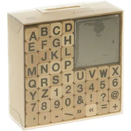Rico Design Stempelset Abc und Zahlen I