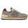 New Balance 574 Damen Arid Stone/Monarch Burgundy 41,5