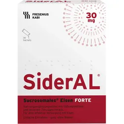 SiderAL Eisen FORTE 30 mg Granulat Zitrusfrucht