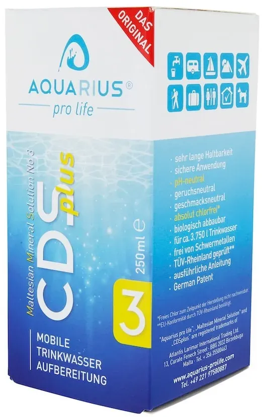 No 3 CDS plus (250 ml) - Aquarius pro life