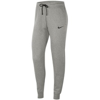 Nike Damen W Nk Flc Park20 Kp Pants, Dk Grey Heather/Black/Black, S EU