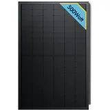 Sunpro Solarpanel Glas-Glas Module für Balkonkraftwerk Topcon Bifazial Full Black