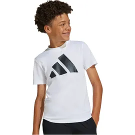 adidas Essentials Kids T-Shirt White / Black 128    