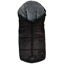 Kaiser Thermo-Fleece Fußsack Sandy für Buggy, Sport- & Kinderwagen - Black Grey
