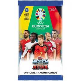 Topps Euro 2024 Öko-Pack Attax Euro 2024 Match Attax-Karten