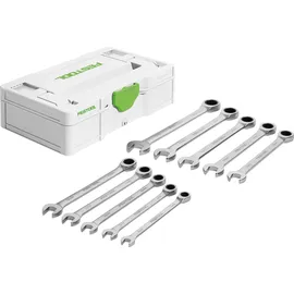 Festool Ringratschenschlüssel-Set SYS3 S 76-RRS 10-tlg.