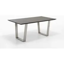 Niehoff Gartentisch 200 x 95 x 76 cm HPL Granit-Design/Weiß